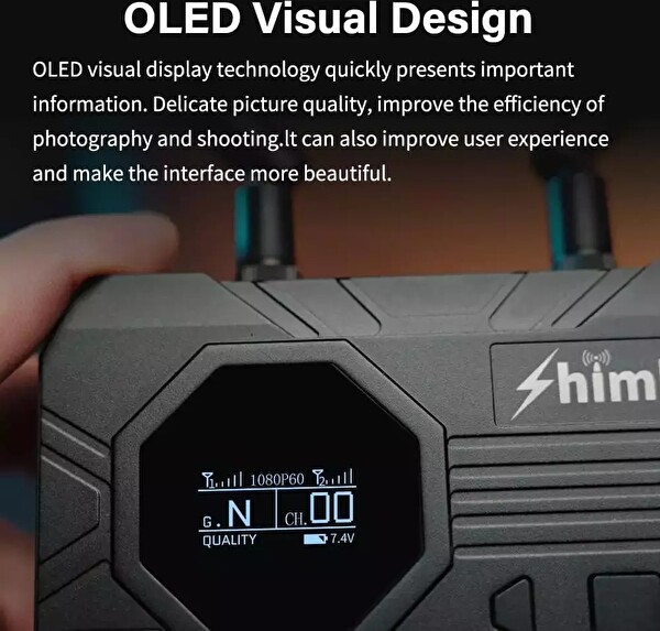 Shimbol SDI/HDMI Kablosuz Video Verici ve Alıcı Kit