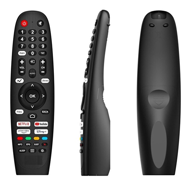 Electroon Sungate Disney Netflix Youtube Prime Tuşlu Led TV Uyumlu Kumanda 2