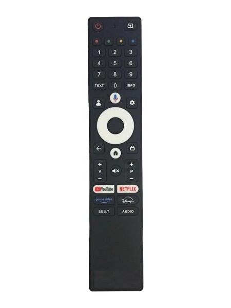 Herz Onvo İle Uyumlu Model 43OVF9000F Mikrofonlu Smart TV Kumanda