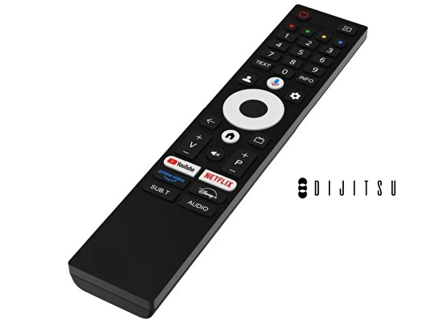 Herz Dijitsu İle Uyumlu Model 55DQ33000 Mikrofonlu Google Smart TV Kumanda