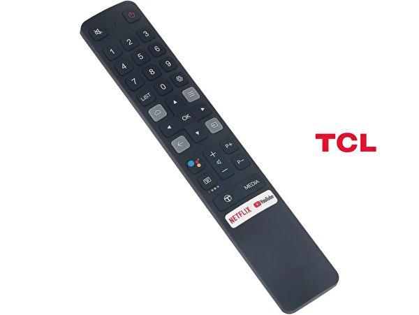 Herz TCL İle Uyumlu Model 75P615 Mikrofonlu Smart TV Kumanda