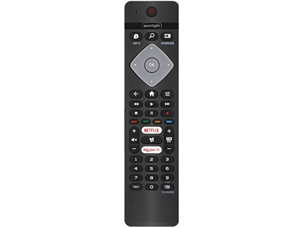 Generic Philips Uyumlu Ambilight Netflix Rakuten Tuşlu LED Televizyon Kumandası