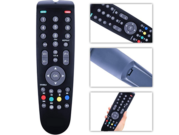 Generic Beko Uyumlu RC - AD1 LCD LED Televizyon Kumandası