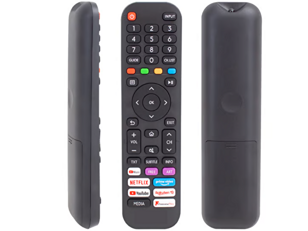 Generic Awox Uyumlu Netflix Prime Video Youtube Tuşlu Lcd LED Televizyon Kumandası