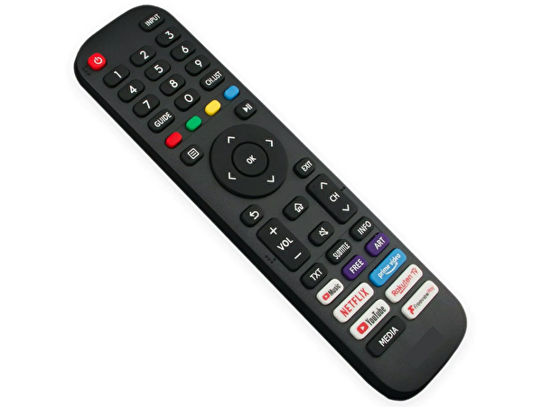 Generic Awox Uyumlu Netflix Prime Video Youtube Tuşlu Lcd LED Televizyon Kumandası