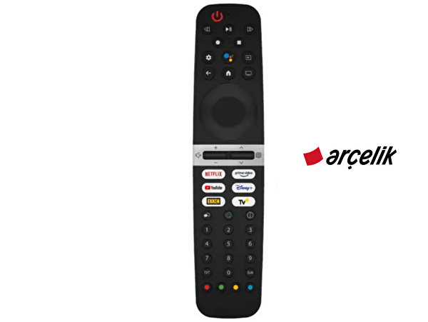 Generic Arçelik Uyumlu Ses Komutlu V5 LCD LED Televizyon Kumandası