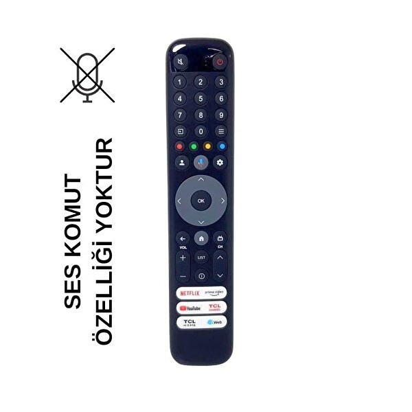 Electroon TCL Android LED TV Kumanda Web Tuşlu RC833 GUB1 - Ses Komutsuz