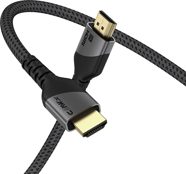 Claw’s UHD HDMI 2.1 48 Gbps 8K 60Hz 4K 120Hz 2K 240Hz FHD 240Hz HDMI Kablo