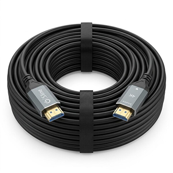 Sline Line Of Technology 4K 60HZ Fiber Optik 75M HDMI Kablo