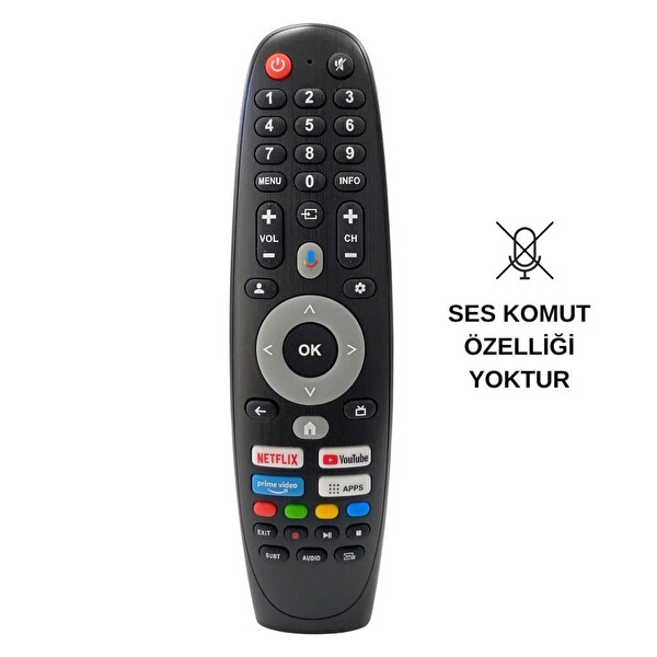 Electroon Altus AL65 UHD 9823 Smart Led Ses Komutsuz TV Kumanda