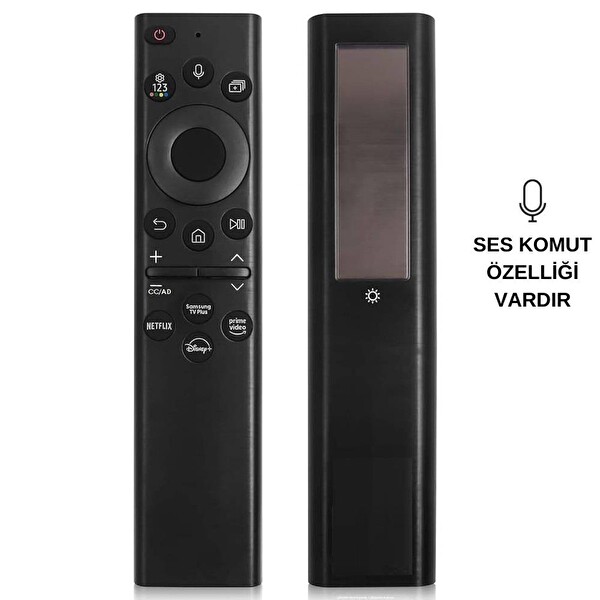 Electroon Samsung BN59 01357L Solar Şarjlı Ses Komutlu Akıllı Tv Kumandası