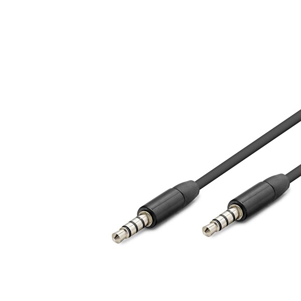 Evimdeyokyok 3.5 MM 3 Line 1.2 M Siyah Kablo HDX1013