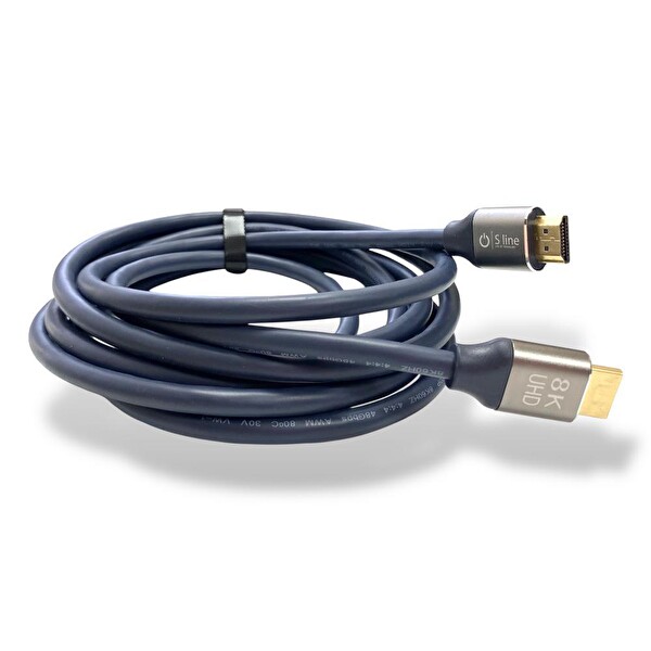 Sline Line Of Technology 1.5M 8K 2.1v 60Hz HDMI Kablo