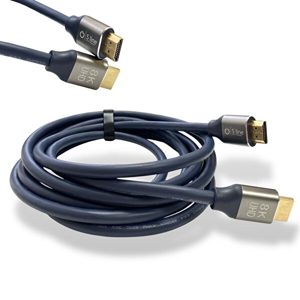 Sline Line Of Technology 3M 8K 2.1v 60Hz HDMI Kablo