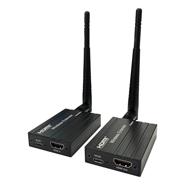 Powermaster PM-19865 HDMI Kablosuz Extender 50 M Uzatıcı