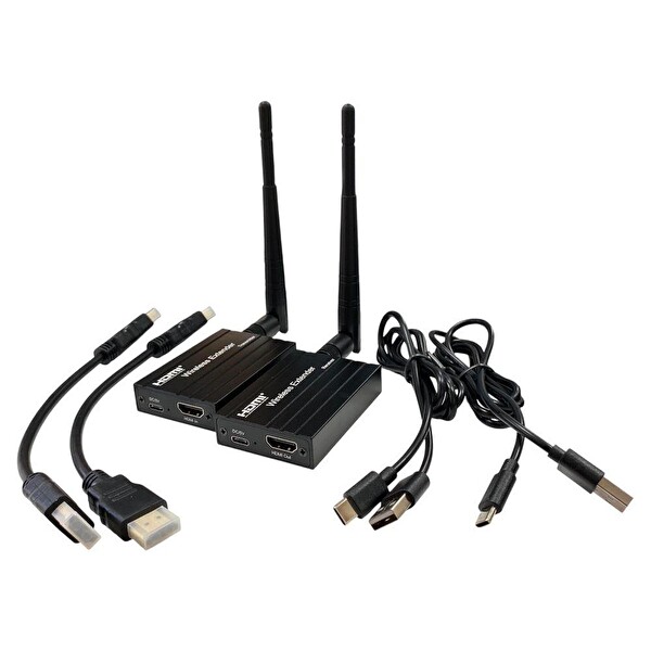 Powermaster PM-19865 HDMI Kablosuz Extender 50 M Uzatıcı