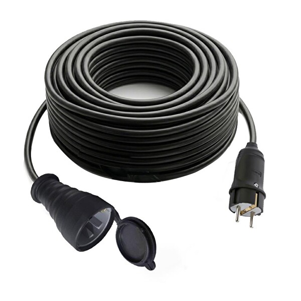 Electroon 3x1.5mm 20 Metre Topraklı Kauçuk Elektrik Uzatma Kablosu