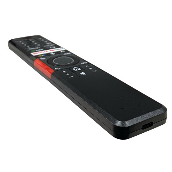 Electroon Vestel Google Play Android Type C Şarjlı TV Kumandası   Ses Komutlu 4