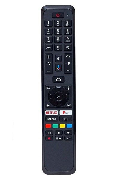 Electroon Vestel 43161 Netflix Play Mikrofon Tuşlu Ses Komutlu LCD LED TV Kumanda