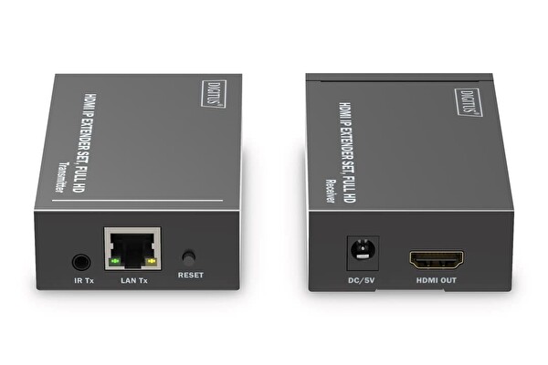 Digitus DS-55517 HDMI IP Extender 120 M 1080p 60Hz CAT6/7/8 Görüntü Aktarıcı Seti