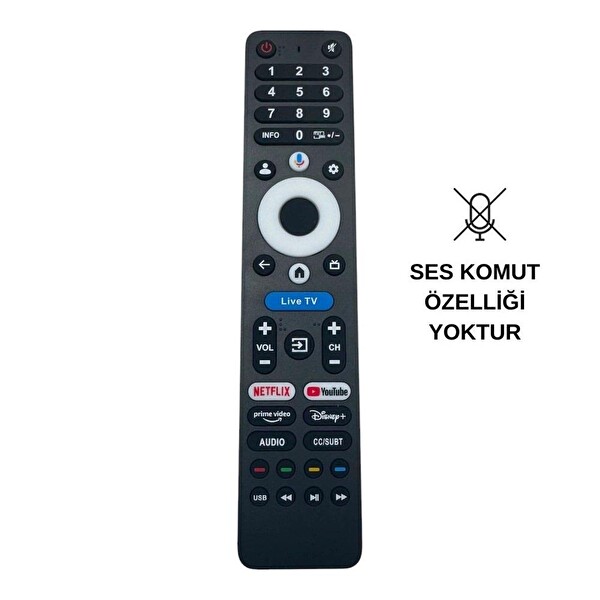 Swat Onvo Android LED TV Kumandası Ses Komutsuz