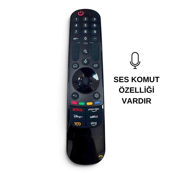 Electroon LG Uyumlu MR 23GA Air Mouse Özellikli Kumanda   Ses Komutlu