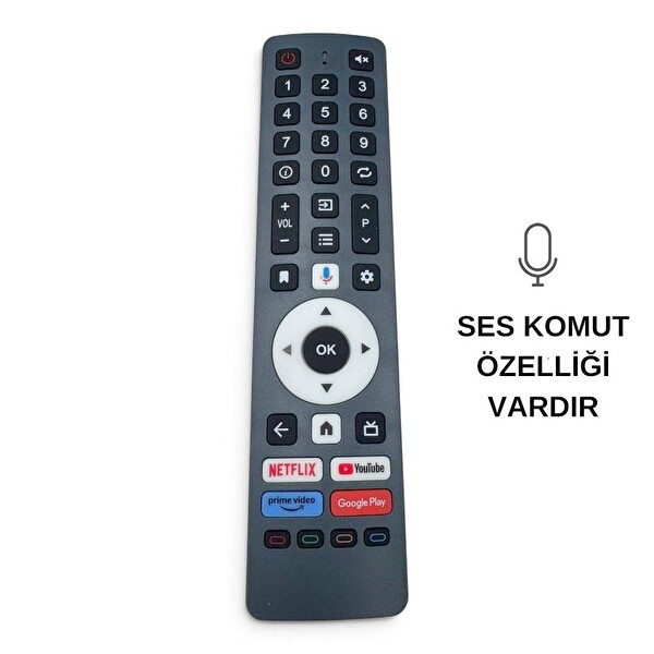Electroon Botech Android Google Uyumlu TV Kumandası - Ses Komutlu