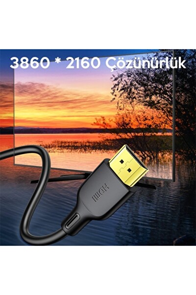 Usams US-SJ427 U49 HDMI HD Video Kablosu 3 M