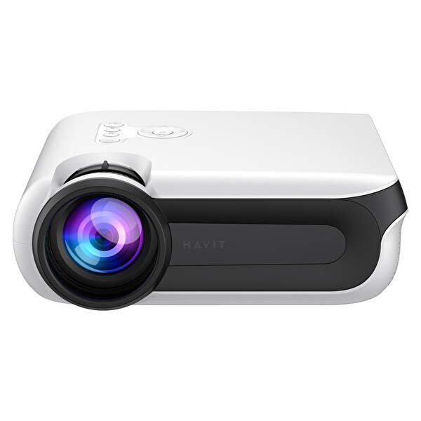 Havit PJ209 Pro Prime Sapphire 1080p 350 ANSI Full HD Android TV 9.0 Smart Beyaz Projeksiyon Cihazı 3