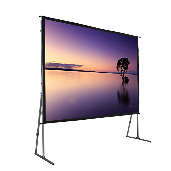 Codegen FF-40 400x300 CM Katlanabilir Taşınabilir Alüminyum Çerçeveli Fast Fold Projeksiyon Perdesi