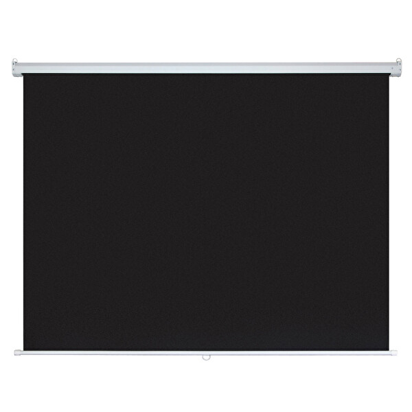 Codegen EX-18 180x180 CM Siyah Arka Fonlu Motorlu Elektrikli Uzaktan Kumandalı Projeksiyon Perdesi