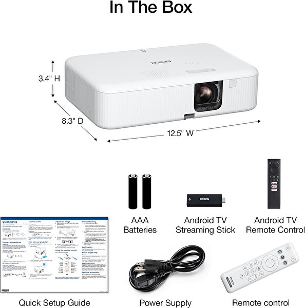 Epson Epiqvision Flex CO-FH02 Full HD 1080p Akıllı Akış