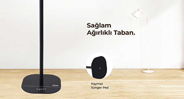 Havit PA305 Ayaklı Projeksiyon Tripod 90 - 135 CM Ayarlanabilir Yükseklik Karbon Çelik