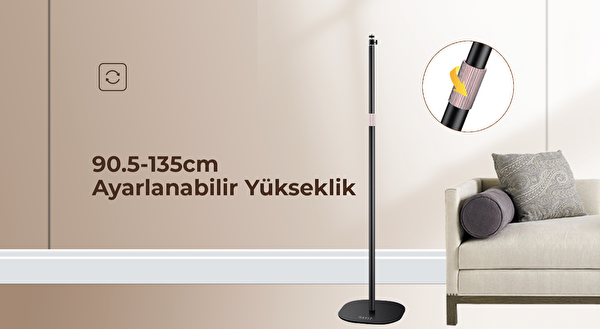 Havit PA305 Ayaklı Projeksiyon Tripod 90 - 135 CM Ayarlanabilir Yükseklik Karbon Çelik