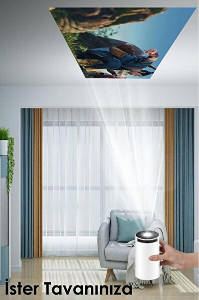 Torima HY300T Taşınabilir Sinema Projektörü Ev Sineması Bluetooth Android 11 Akıllı Projeksiyon Wi-Fi