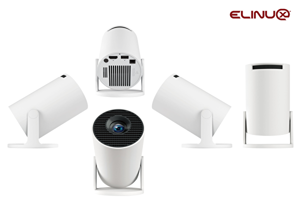 Elinux HY300 PRO + Akıllı Android 14 Projektör Cihazı - H726
