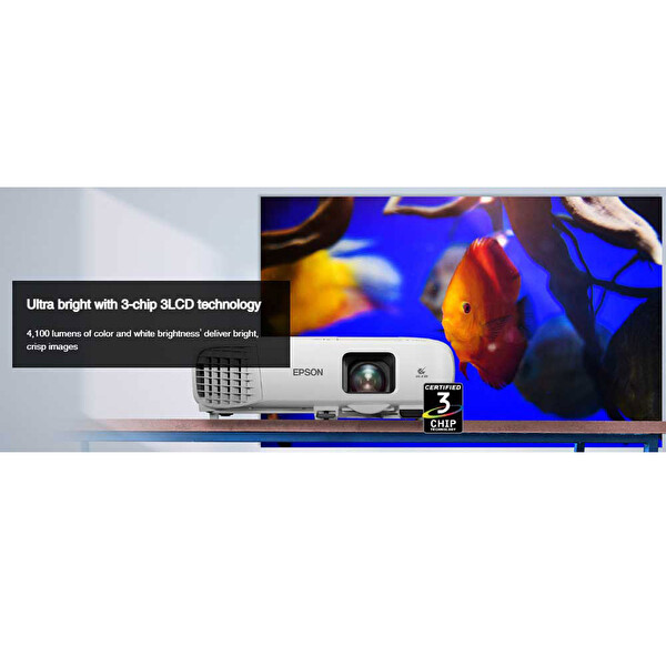 Epson EB-994F Kablosuz Full HD 4100 Ansi Lümen Projeksiyon Cihazı