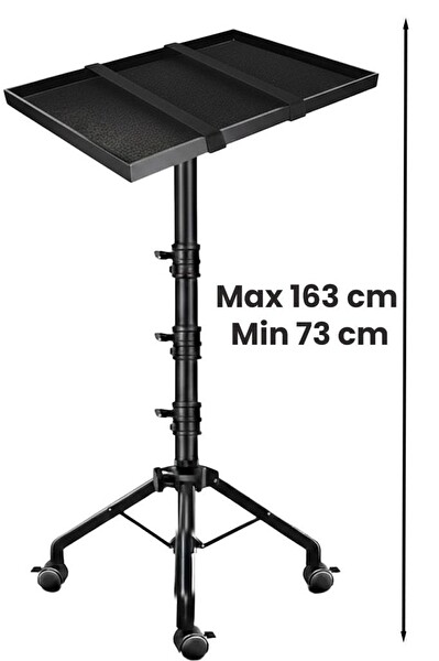 Lastvoice LP-22 Tekerlekli Ayarlanabilir Yüksek Kaliteli Projeksiyon Standı Sehpası 73-163 CM