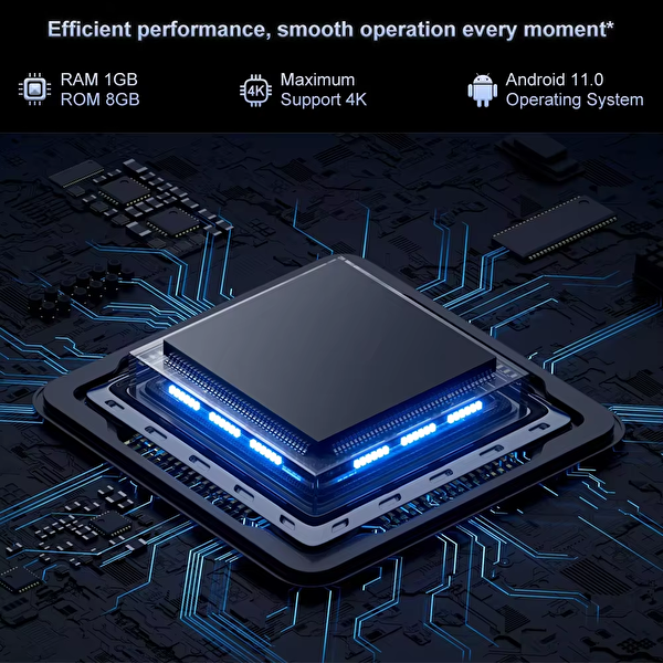 Elinux V318 Android 11 1080P Çözünürlük 360 ANSI Lümen Otomatik Focus,Wi-Fi 6 Bluetooth 5.4 Beyaz Projeksiyon Cihazı