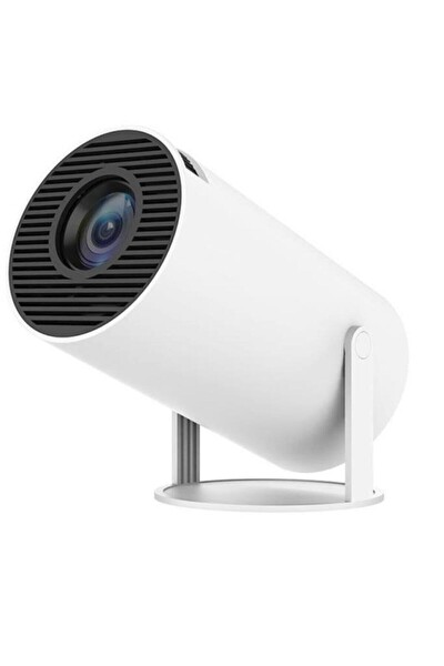 Başkenttekno HY300 Lite Taşınabilir Sinema Projektörü Ev Sineması Bluetooth Android 11 Wifi Akıllı Projeksiyon