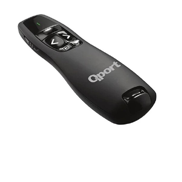 Qport Q-SUN400 2.4 GHZ USB & Type-C Kırmızı Lazerli Sunum Kumandası
