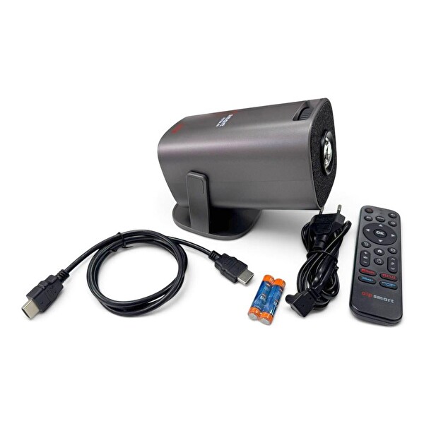 Alpsmart AS586 Android 11 Bluetooth HDMI USB WiFi Led Projeksiyon Cihazı