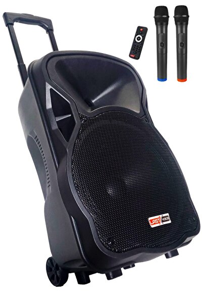 Lastvoice LS-1915EE 800 W Taşınabilir Mikrofonlu Seyyar Ses Sistemi