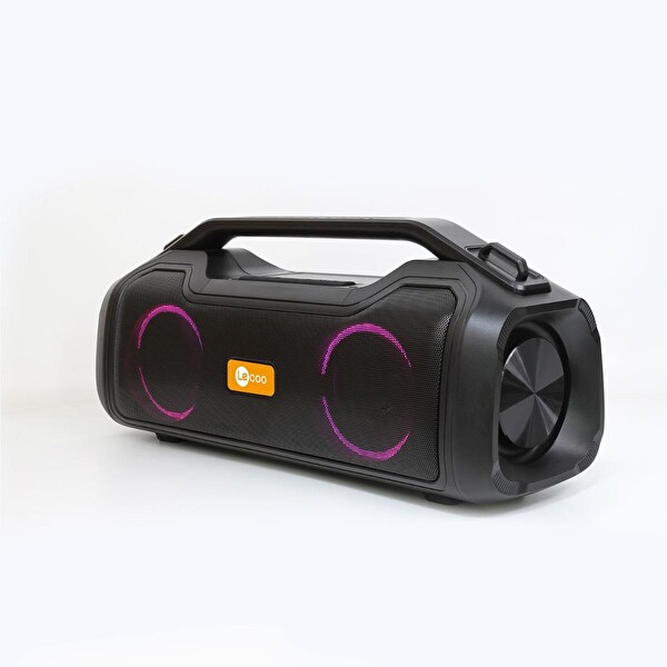 Lecoo DS153 Boombox RGB Siyah Taşınabilir Bluetooth Hoparlör