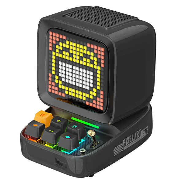 Divoom Ditoo Pro Siyah Bluetooth Hoparlör Ve Pixoo-64 LED Ekran Seti