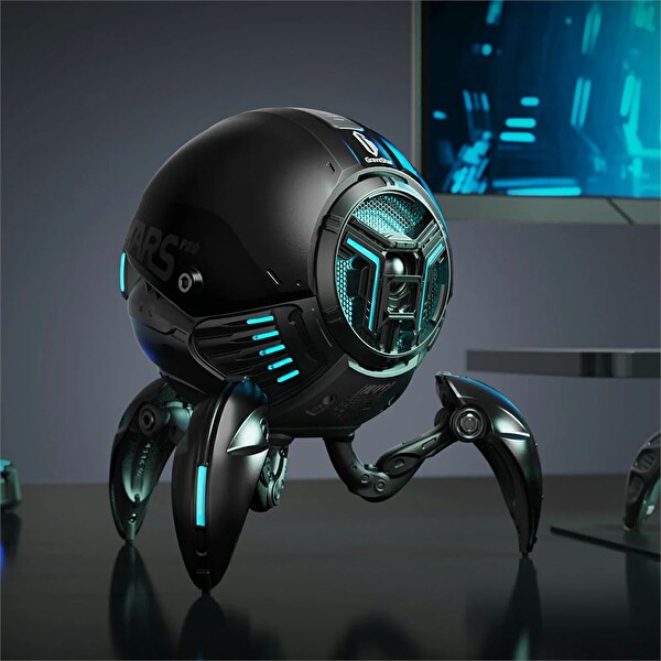 GravaStar Mars Pro Siyah Bluetooth Hoparlör Normal Versiyon