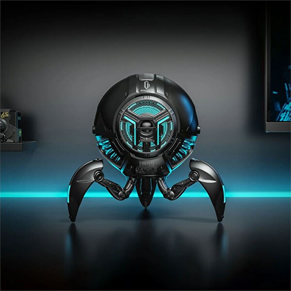 GravaStar Mars Pro Siyah Bluetooth Hoparlör Normal Versiyon