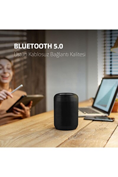 Ttec 2BH07 Dynamite Pasif Radyatörlü IPX5 Ayarlanabilir Led Işıklı Kablosuz Bluetooth 5.0 Hoparlör