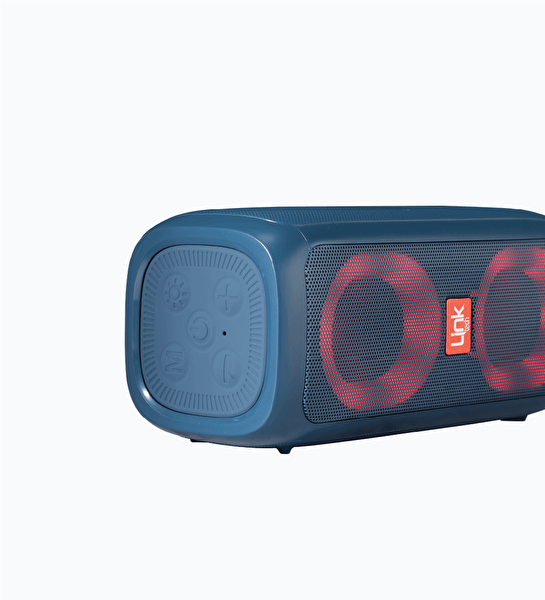 Linktech Q218 Mobil Standlı Mavi Taşınabilir Bluetooth Hoparlör