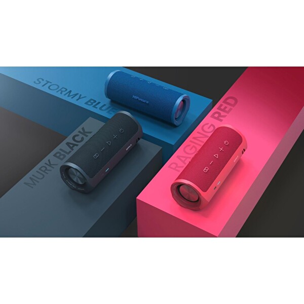 HiFuture Ripple BT 5.3 30W IPX7 Taşınabilir Stereo Mavi Bluetooth Hoparlör